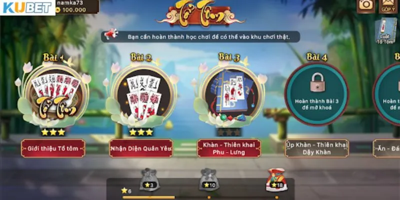 Những điểm thu hút người chơi tại game tổ tôm